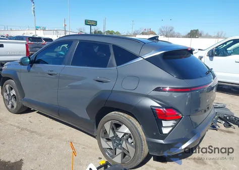 2024 Hyundai Kona Limited из США, поврежденный, VIN KM8HE3A34RU027329